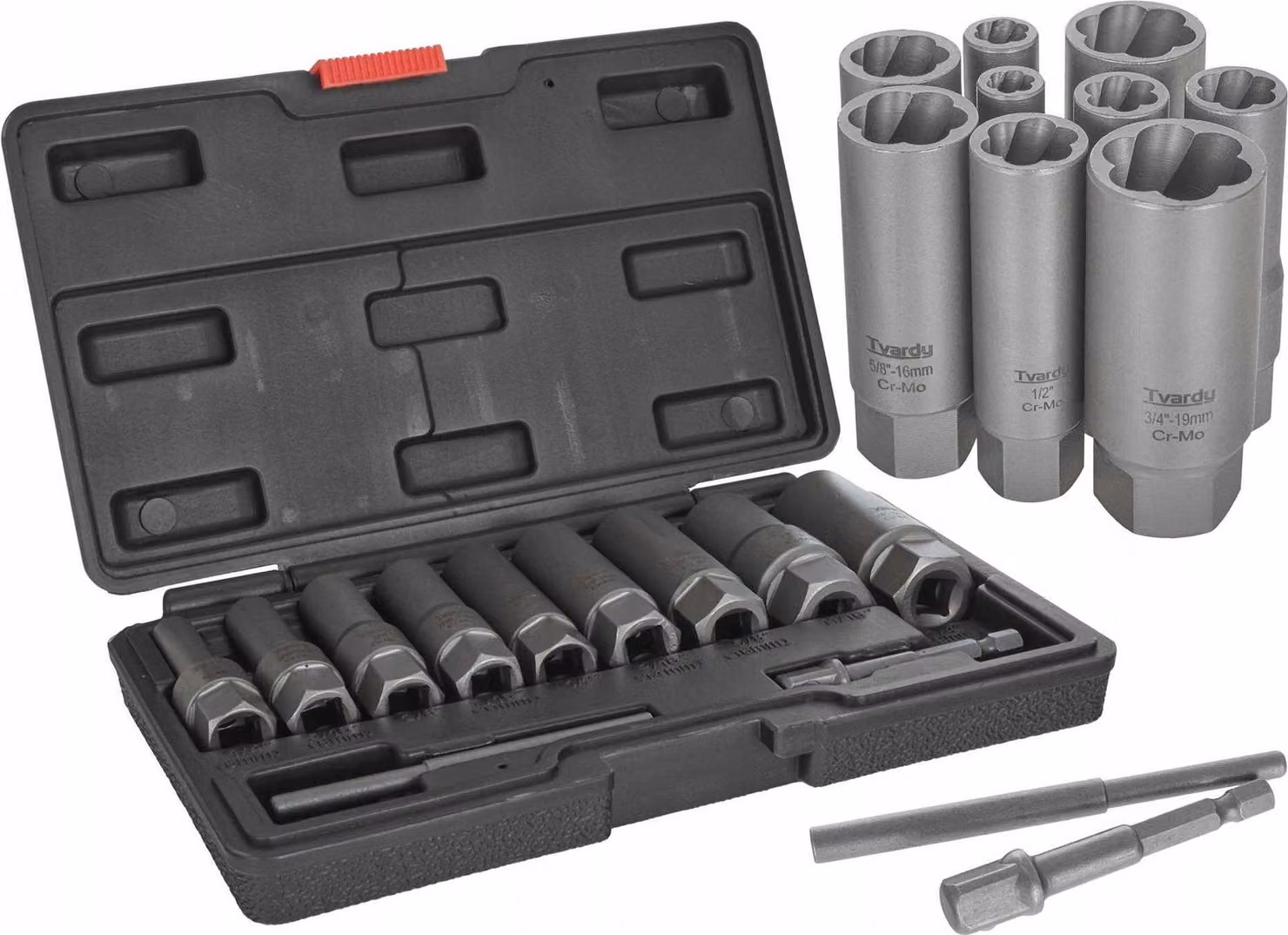 Set di bussole lunghe per viti usurate, 6 - 19 mm
