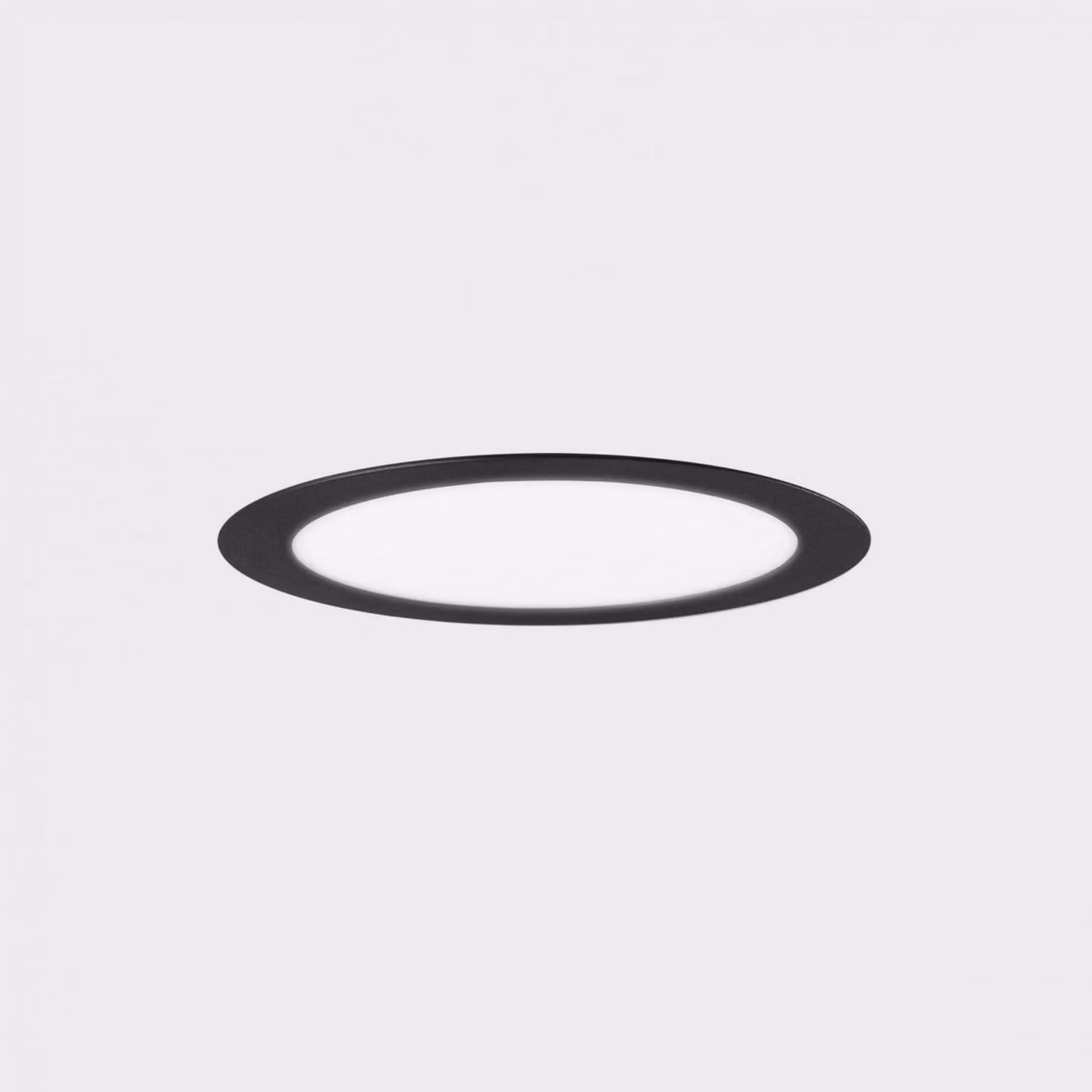 KOHL LIGHTING KOHL-Lighting DISC apparecchio da incasso con cornice diametro 225 mm nero 20 W CRI 80 4000K 1.10V