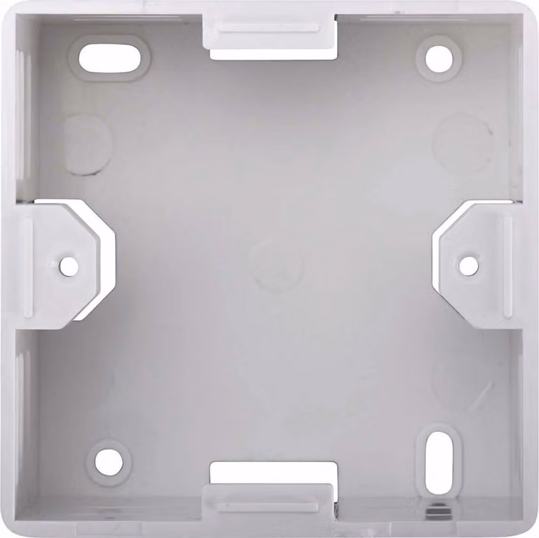 DIGITUS DN-93803 Aufputzrahmen für Keystone Module reinweiß RAL9010