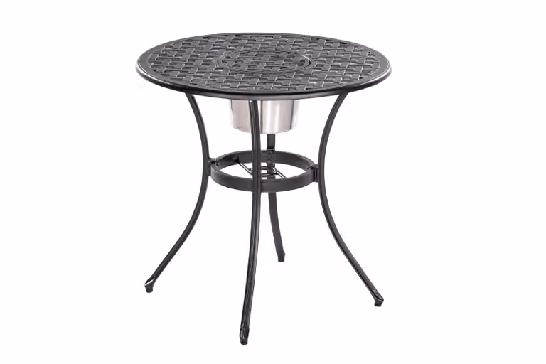 Tavolo da giardino Merxx Rhodos, con refrigeratore - alluminio pressofuso