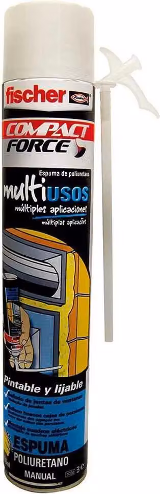 Manuale della schiuma poliuretanica multiuso 98666 fischer 700ml
