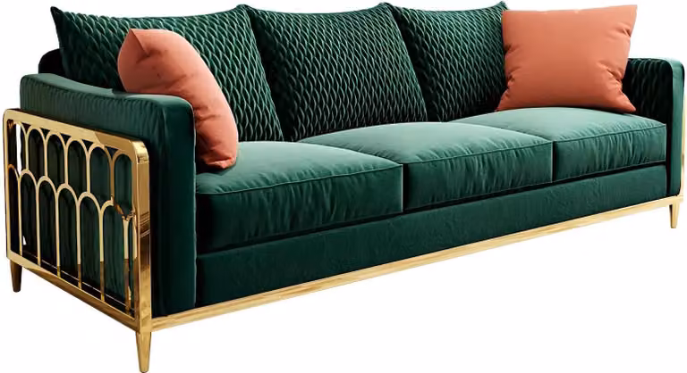 Design Couch Polster Sofas Textil Modern Sofagarnitur 3Sitzer Dreisitzer Couchen