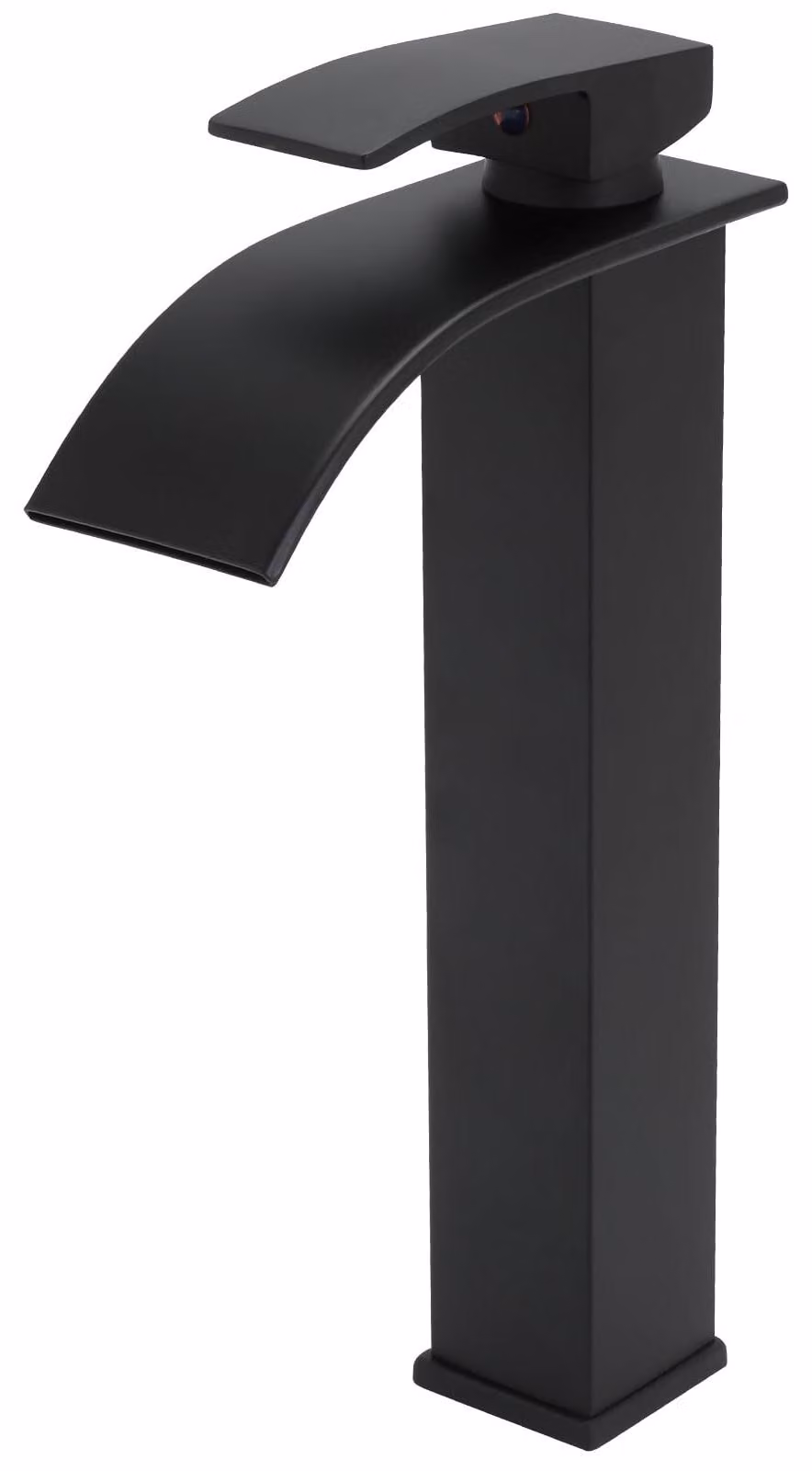 Miscelatore monocomando per bagno con bocchetta a cascata