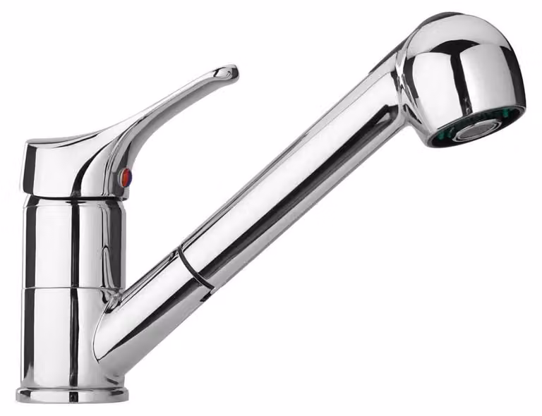 Miscelatore da cucina con doccia acqua estraibile | Corallo