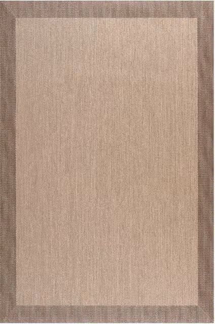 Tappeto rettangolare Storesdeco beige in poliestere antiscivolo L: 120 cm x P: 180 cm