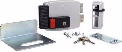 Serratura Elettrica da Applicare in Metallo Cisa M2 50-80 mm Colore Argento o Nero