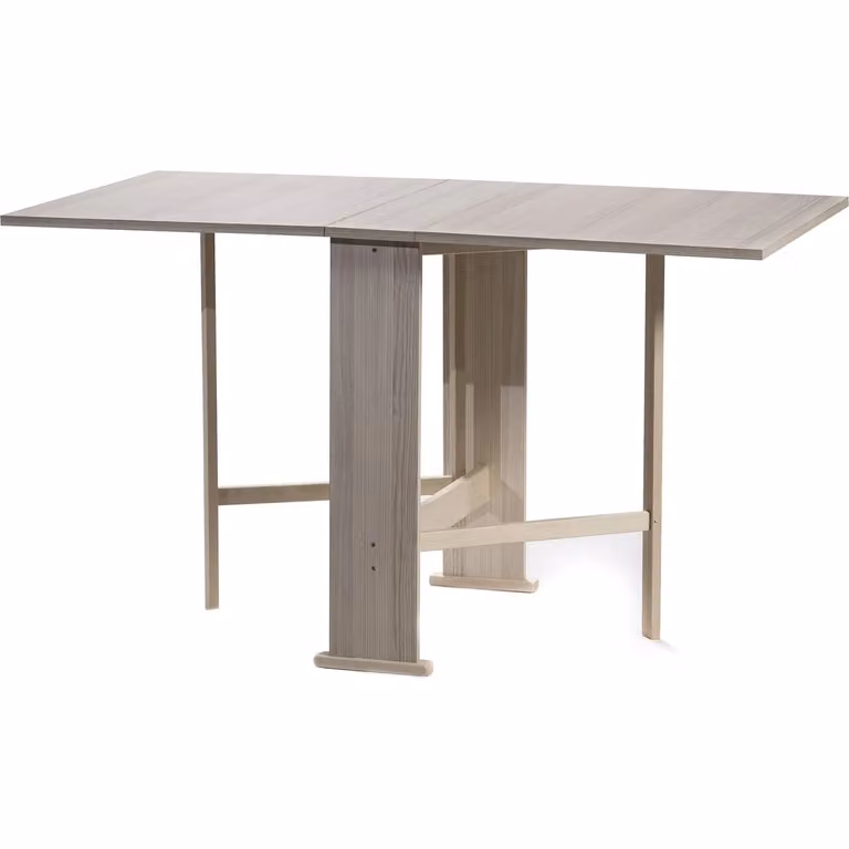 Tavolo da pranzo rettangolare Frasm Susanna Linea Evolution in rovere sbiancato e bianco, H 78 x L 140 x P 75 cm