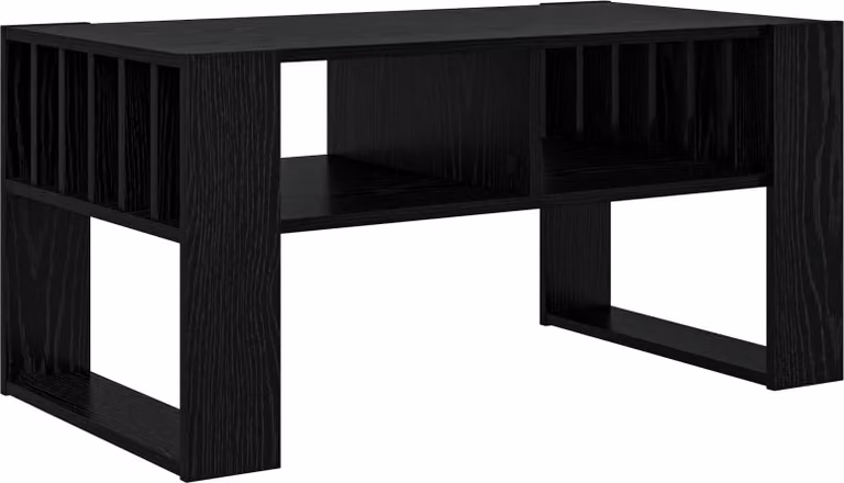 Tavolino da salotto Rovere Nero 92 x 49,5 x 45 cm