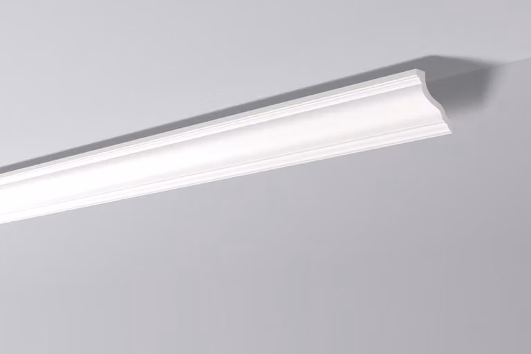 Modanatura per soffitto NMC WT10 WALLSTYL Noel Marquet Modanatura decorativa modanatura decorativa modanatura classica colore bianco 2 m