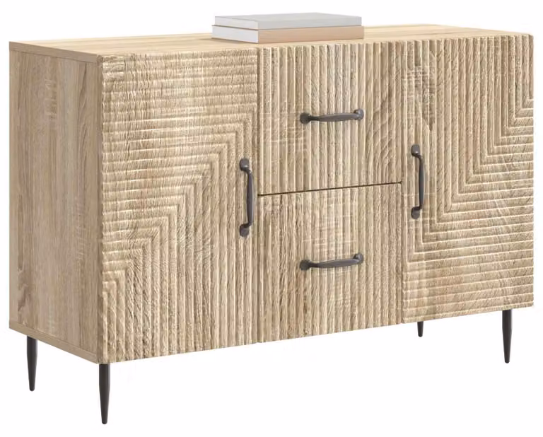 Credenza Rovere Sonoma 89 x 34,5 x 60 cm Legno ingegnerizzato