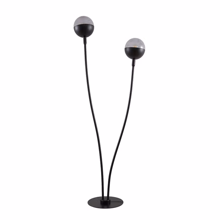 Lucande Dustian, lampada da terra a 2 luci