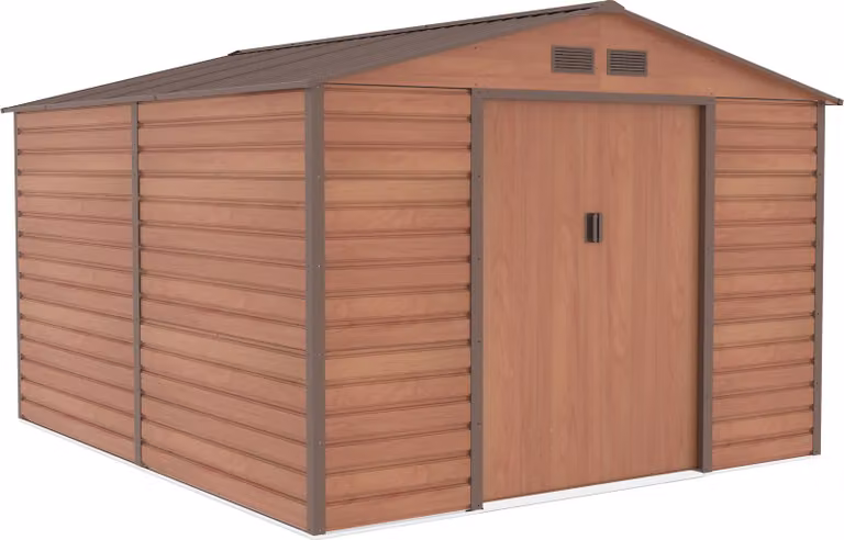 Casetta da giardino G21 GAH 884 - 277 x 319 cm, marrone
