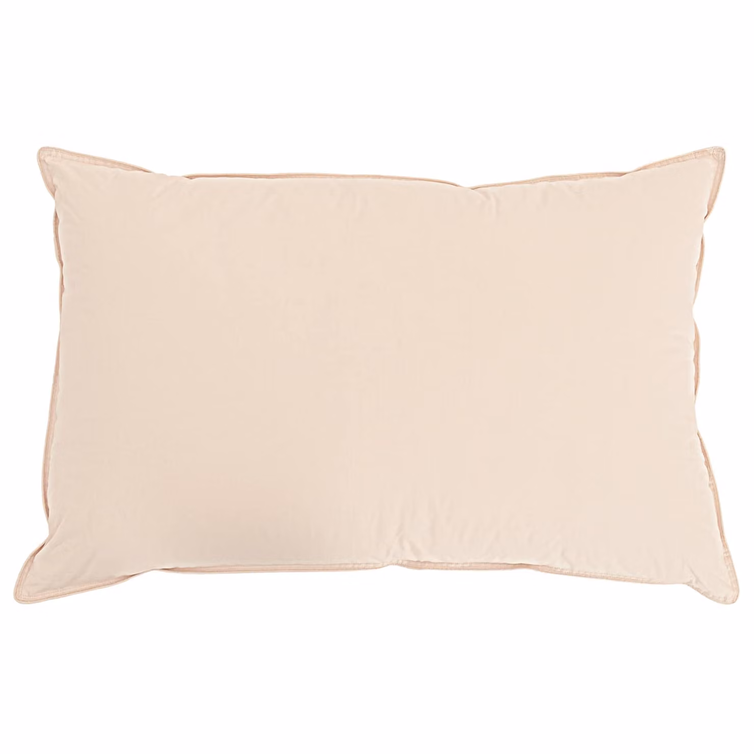Cuscino rettangolare vidaXL in fibra di kapok e cotone, Beige, L: 80 cm x P: 60 cm