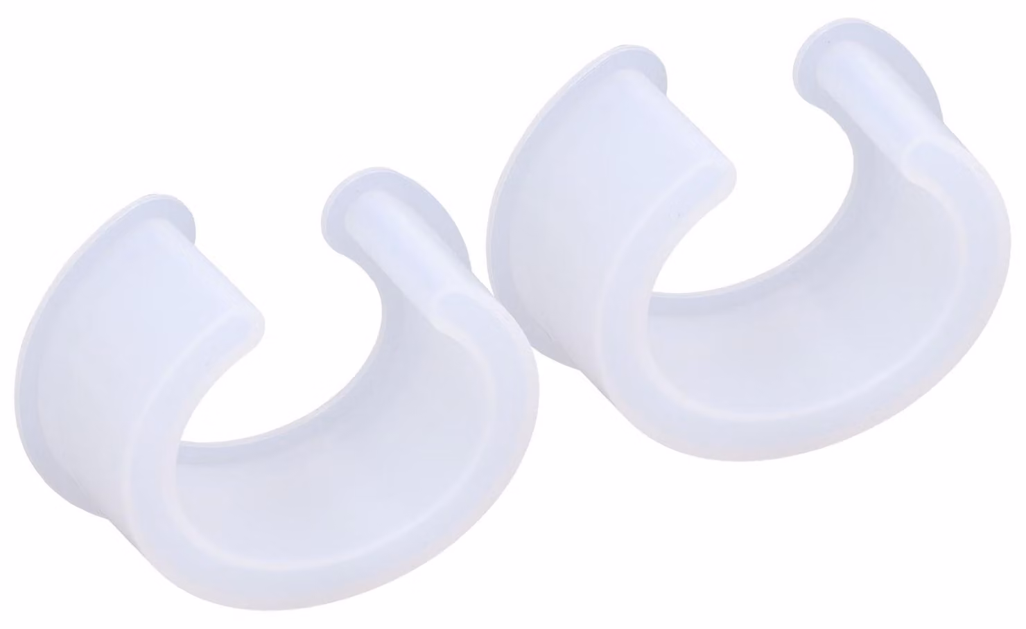 Stampo in silicone fai da te per bracciale grande a forma di C, semiaperto, in resina epossidica con cristalli