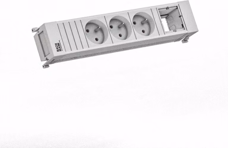 Bachmann Power Frame 3Xute 1Xcm 0,2M Gst18 Ral9010