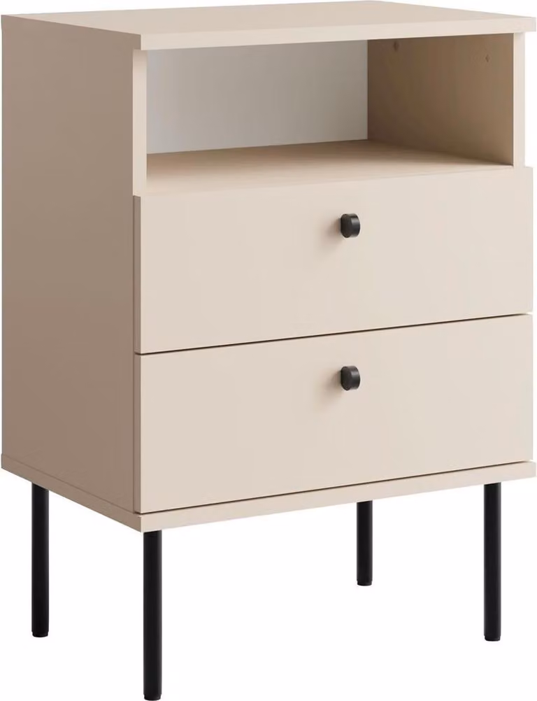 Comodino RETIRO 2 - beige scuro
