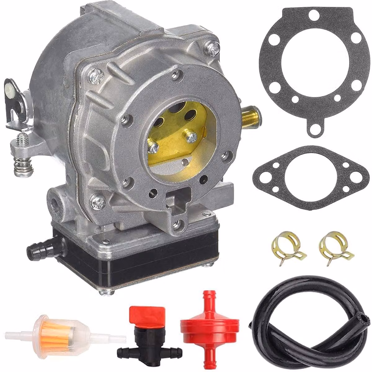 Solidchoice - Carburatore di ricambio - Sostituzione per motori Briggs & Stratton - Motori V-Twin - Modelli: 42E707, 42A707, 42E777 - Filtri dell'aria e guarnizioni - Adatto per...