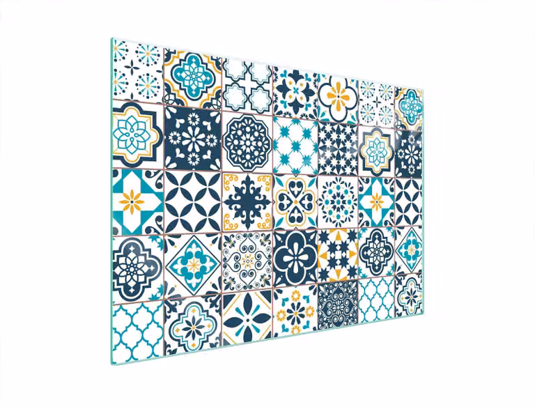 Pannello Protettivo In Vetro Per Levata 70X52 Mosaico
