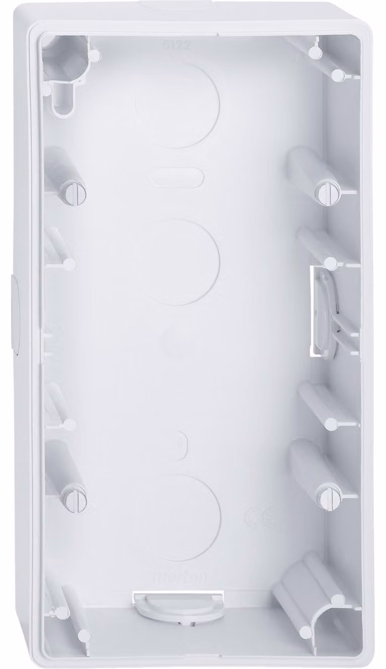 Scatola da incasso Merten aws/gl a 2 vie MEG4024-1425