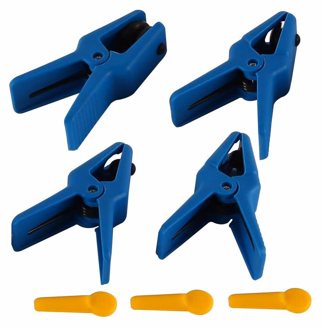 Set di morsetti per tubi - Tappi per tubi fluidi - Morsetti per tubi dell'olio - Sistemi idraulici - Materiale: nylon/gomma - Previene le perdite - Tappi per fluidi