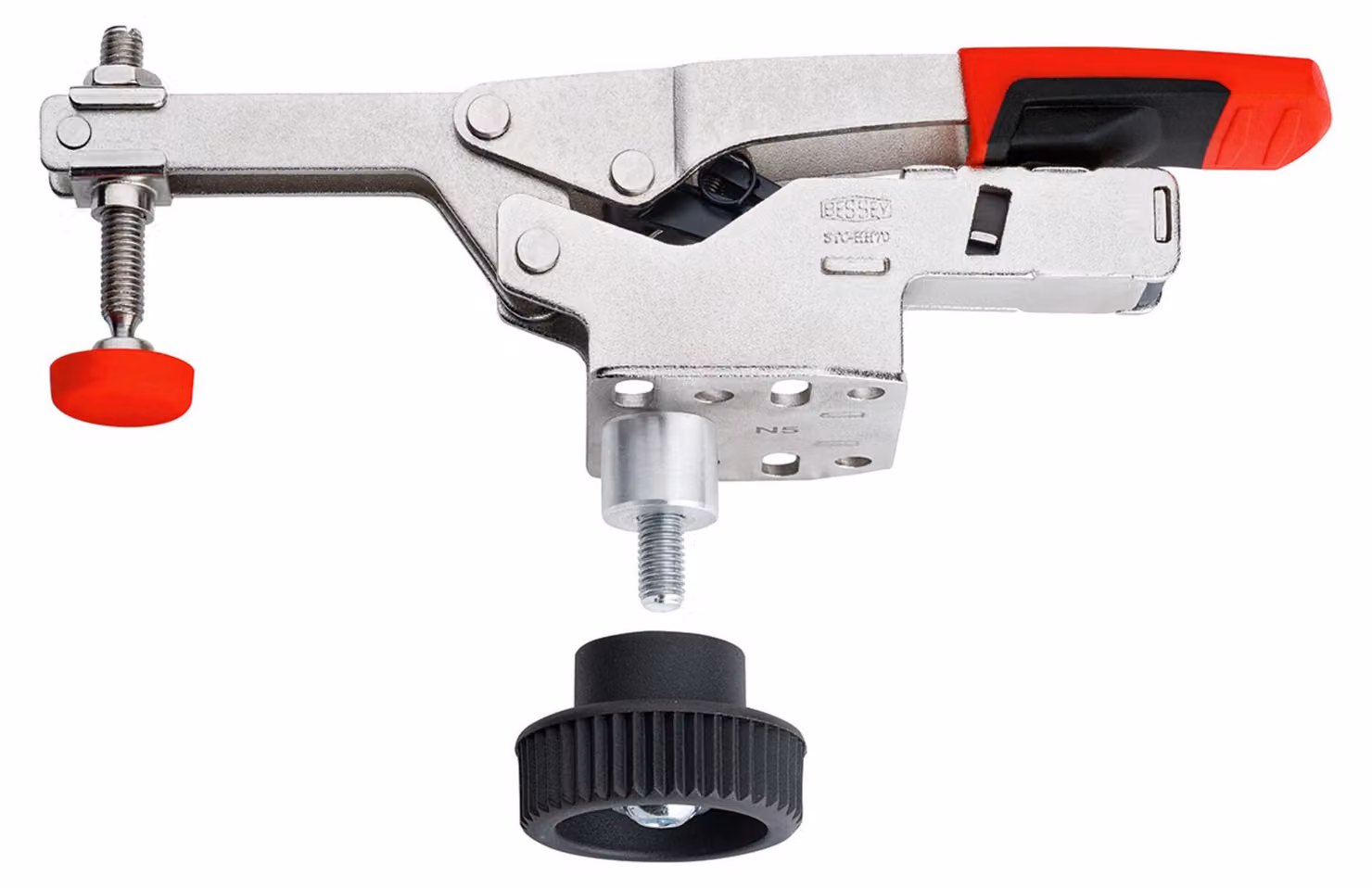 Morsetto orizzontale Bessey con base orizzontale STC-HH/40 e set di accessori
 | STC-HH50-T20