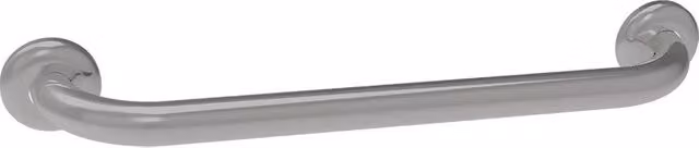Maniglia per disabili Goman in acciaio inox lucido argento, lunghezza 50 cm