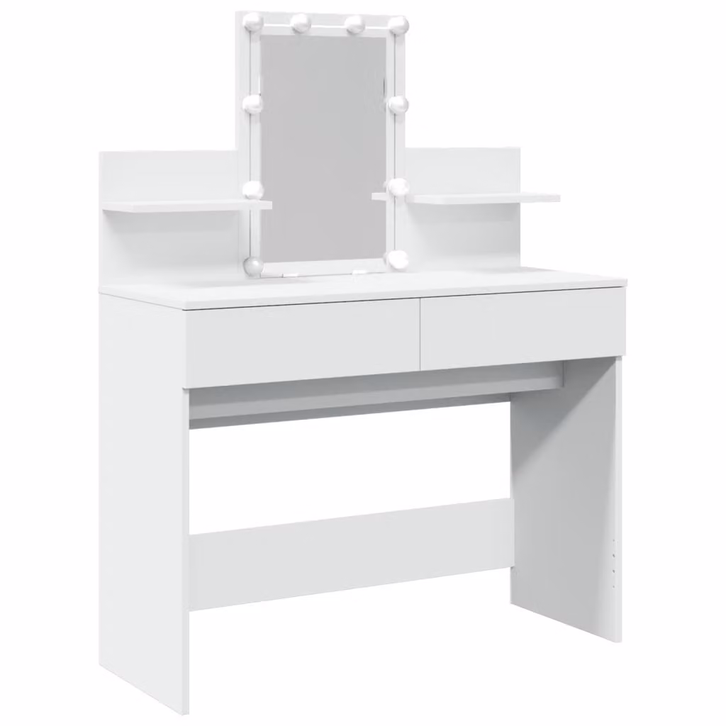 Toeletta con LED Bianco 100x40x130 cm