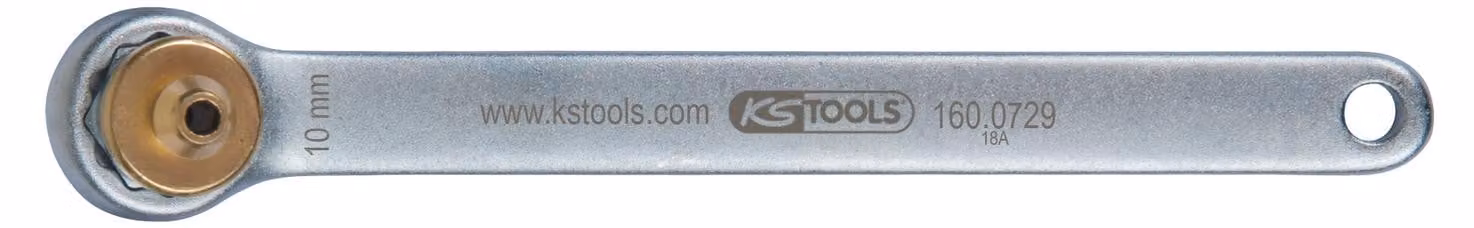 KS Tools Chiave per spurgo freni, extra corta, 10 mm, oro