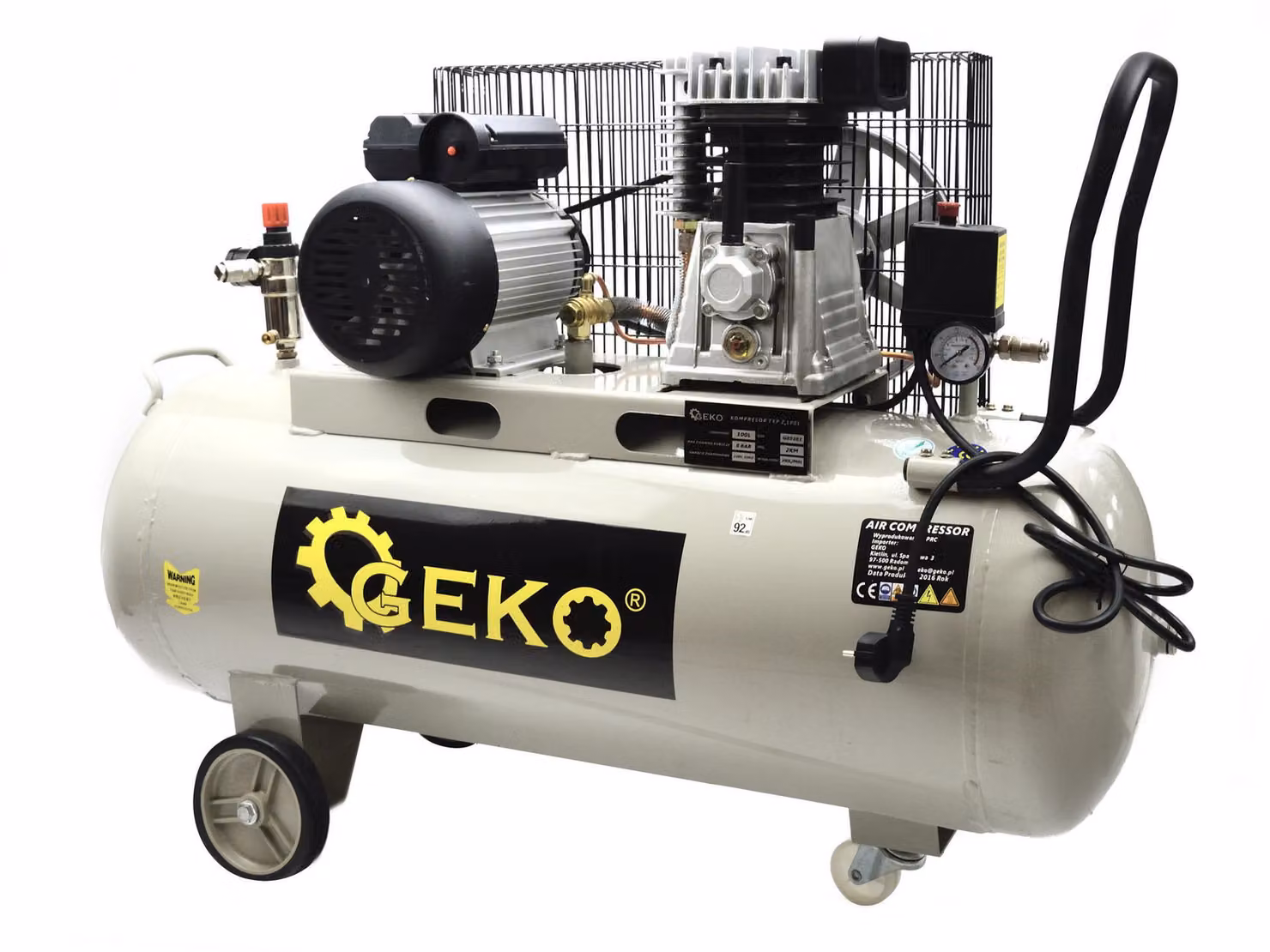 GEKO Compressore 100 l 1800 W 230 V V2