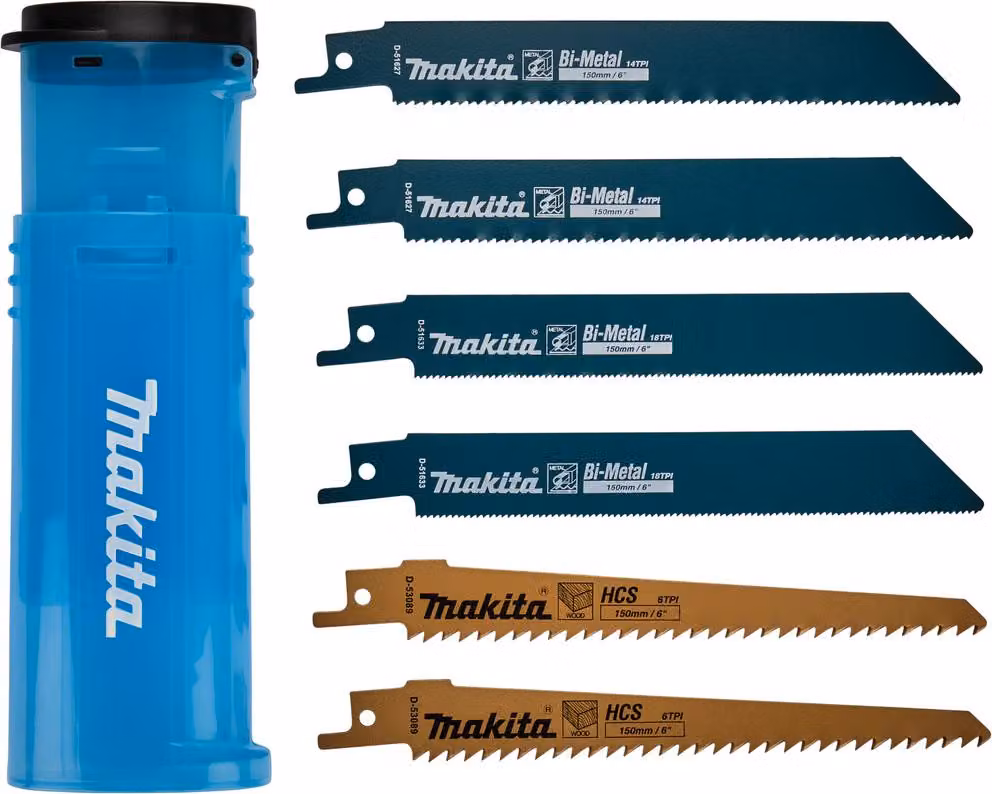 Set seghetto alternativo Makita 6 pezzi D-53051