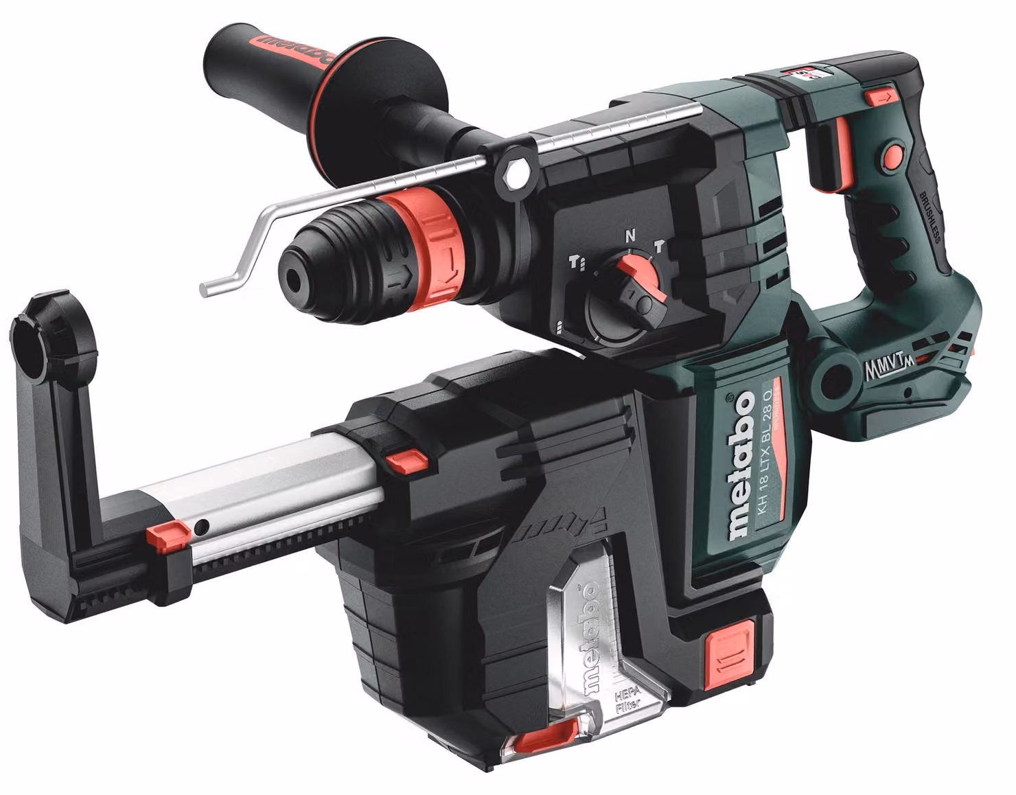 Metabo KH 18 LTX BL 28 Q Set ISA Akku Hammer 18V in metaBOX ohne Akku 601715900
