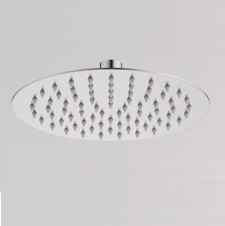 Soffione doccia ultraslim tondo acciaio inox lucido D25 cm IBIZA Cromato
