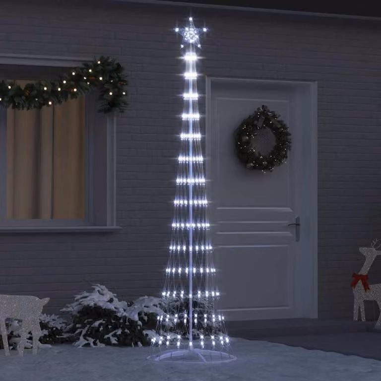 Maison Exclusive - Albero di Natale a LED, luce bianca fredda, 250 cm, struttura in metallo