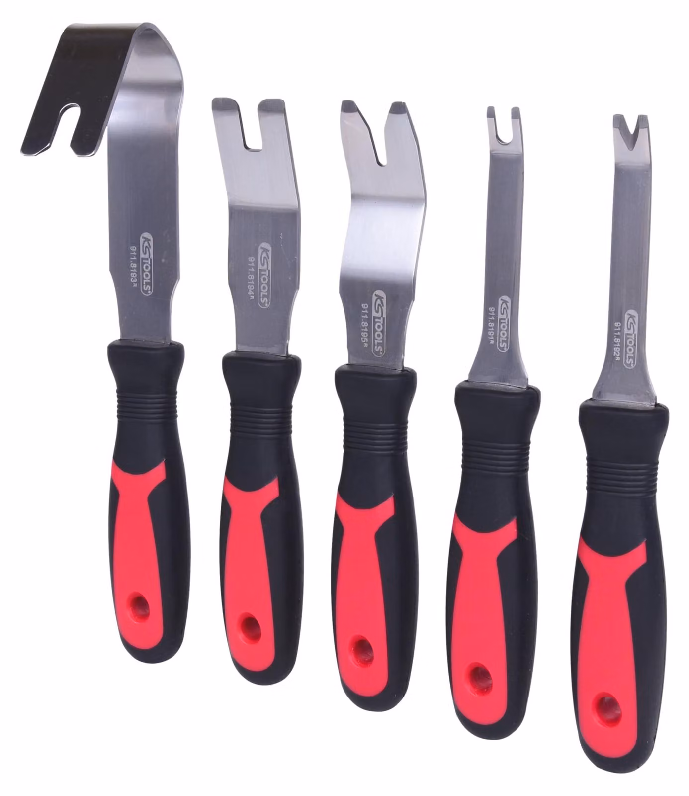 KS TOOLS Set di pinze e taglierini 5 pezzi - 911.8190