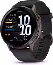 Smartwatch Garmin Venu 4 45mm con Display AMOLED da 1,4 pollici, Bluetooth, GPS, SpO2, Monitoraggio del sonno e Resistente all'acqua, Nero – 2