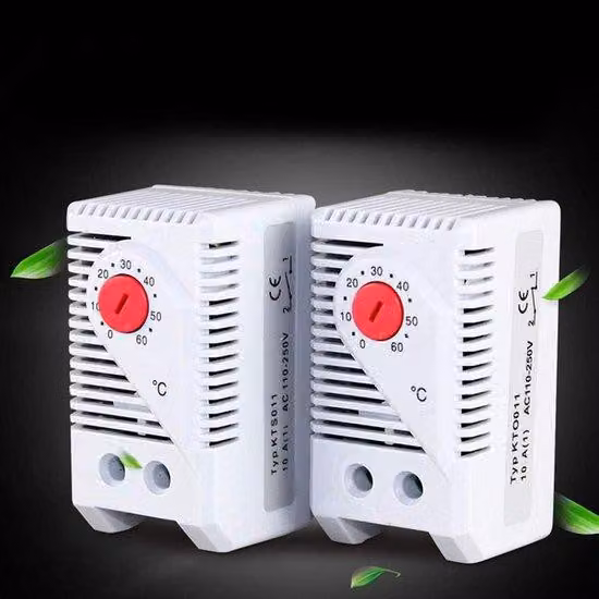 Regolazione elettronica della temperatura con impostazione meccanica, blu per 0-60 gradi Celsius