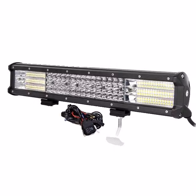 Striscia luminosa, materiali durevoli, ampia compatibilità, 17 pollici 450W con cavo