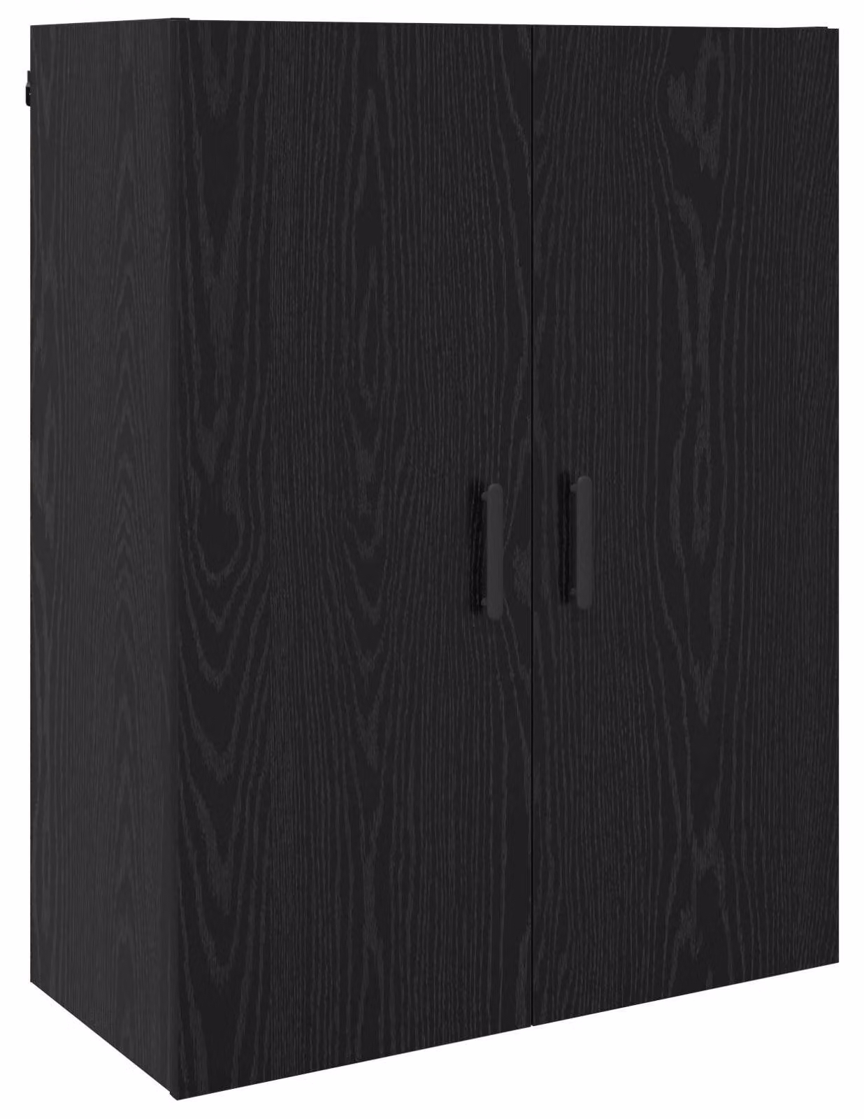 Armadietto a muro Rovere Nero 69,5 x 34 x 90 cm