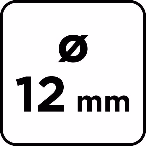 Trapano per calcestruzzo SDS Plus a doppia spirale, 12 x 160 mm