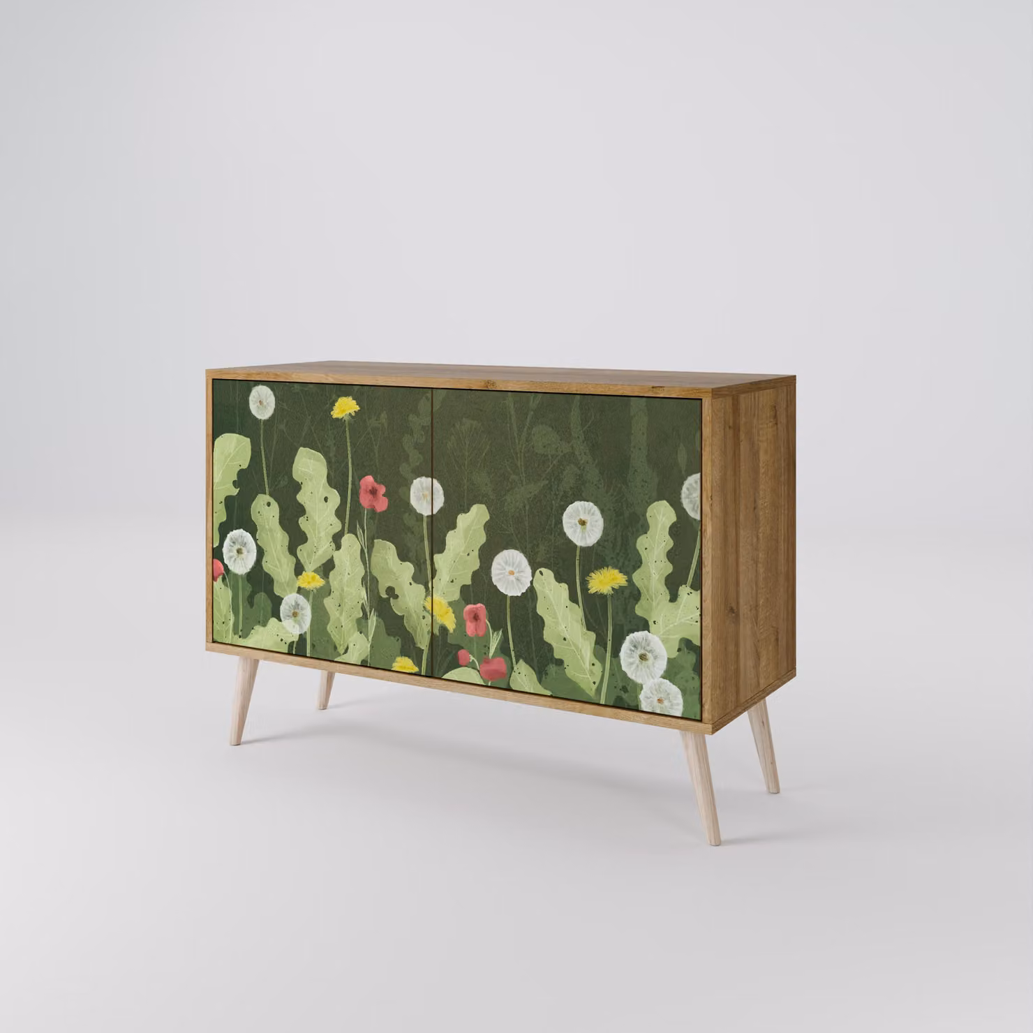 Cassettiera Spacerebels a 2 ante - credenza cassettiera - credenza alta - mobile guardaroba - soggiorno camera da letto - 57,5×111×42 (HxLxP)