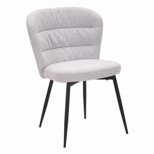 Sedie da Soggiorno SEDIA LOSANNA GRIGIA SET 2 PZ CM 58X60,5X85 Mauro Ferretti