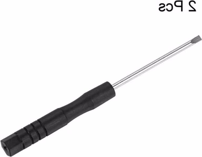 Mini cacciavite a taglio da 2 mm, piatto, per la riparazione di piccoli dispositivi - Set da 2 pezzi, strumento di precisione per lavori di manutenzione
