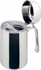 Oliera Ilsa in acciaio inox con salvagoccia, colore argento lucido, capacità 1 Lt