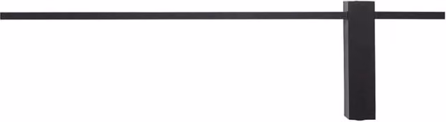 Applique Nowodvorski Lighting Motive nera in metallo con LED da 11W 4000K, L: 80 cm