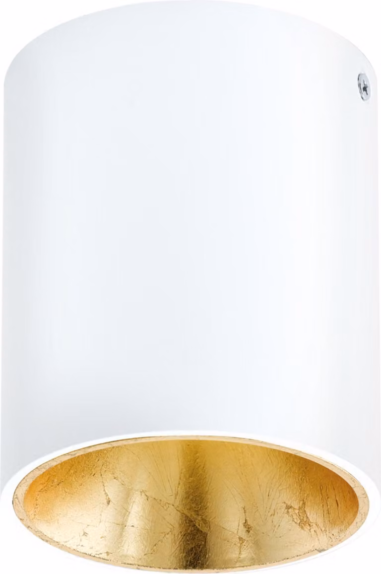 Plafoniera Minimal Polasso Alluminio Bianco Led Integrato 3,3W