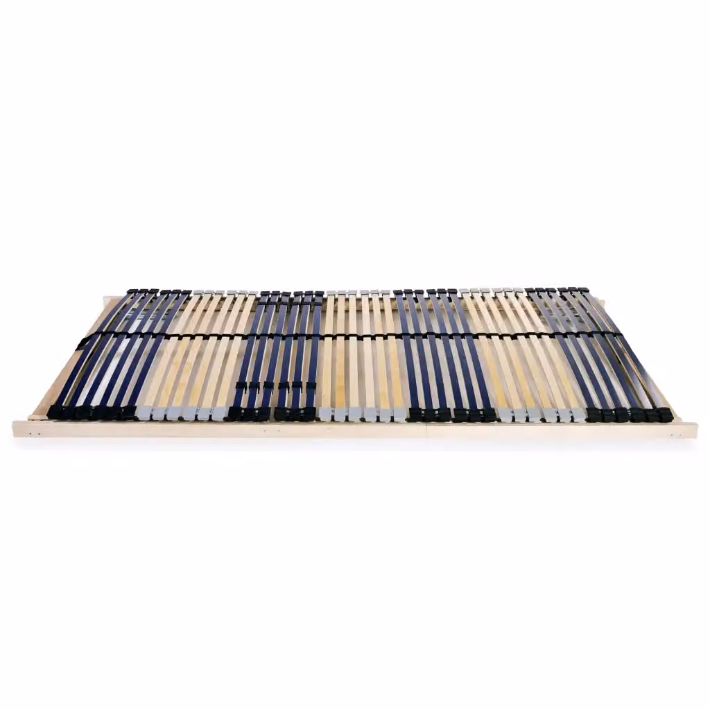 Letto singolo DESIGN IN con rete a doghe in legno di faggio e betulla, 42 doghe con 7 zone di rigidità, colore bianco, L: 200 cm, P: 100 cm – 2