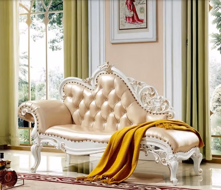 Chaiselounge Chesterfield Liege Bank Liegen Hocker Klassische Möbel