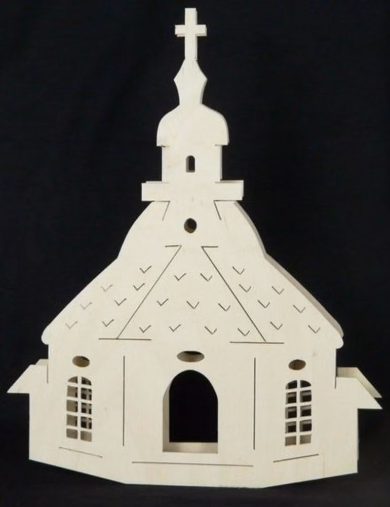 Pannello decorativo per finestre con coppia di campane e illuminazione. Dimensioni: 37x28x4 cm. Nuovo