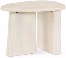 Tavolino ovale in legno di mango Bizzotto colore marrone