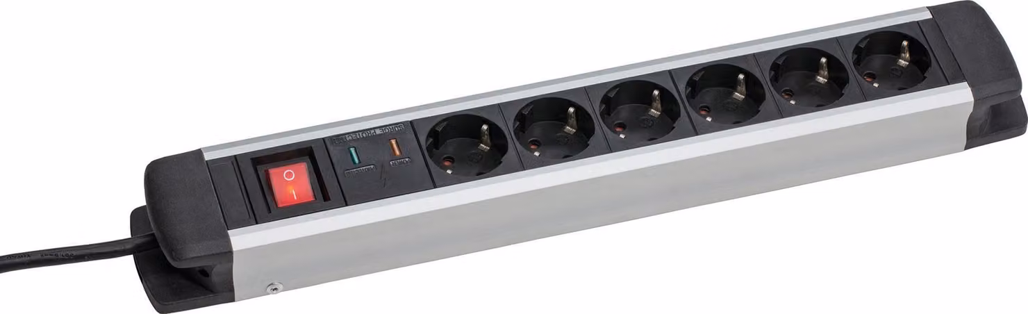 AS SCHWABE Prese multiple in alluminio a distribuzione multipla a 6 vie